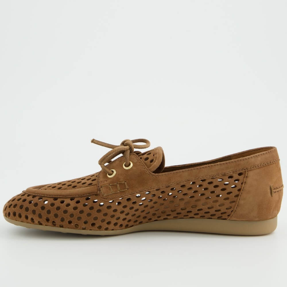 Paul Green 1218 Brown Suede Moccasins