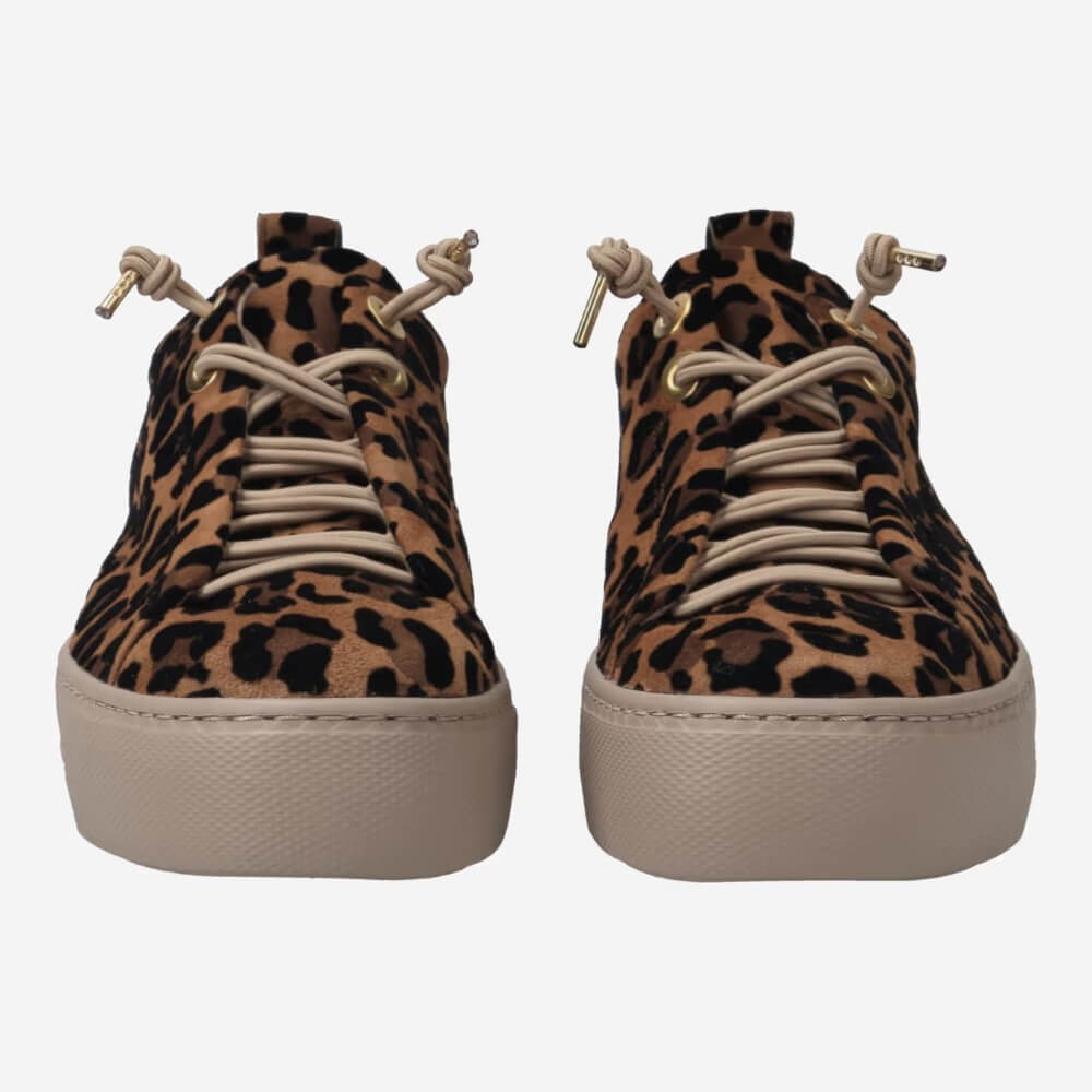 Paul Green 5317 Elastic Laces-LEOPARD