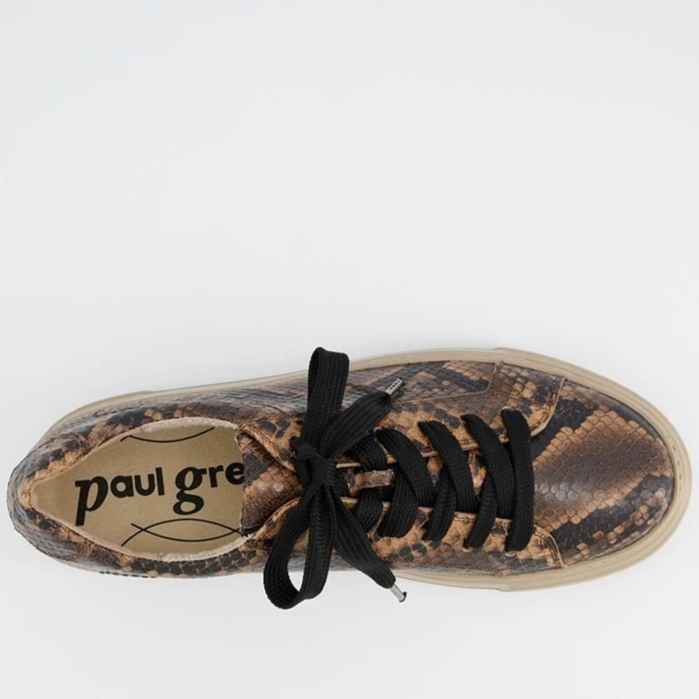 Paul Green Leather Sneaker 5469 Boa Snake