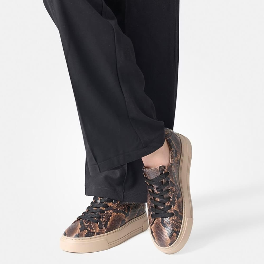 Paul Green Leather Sneaker 5469 Boa Snake
