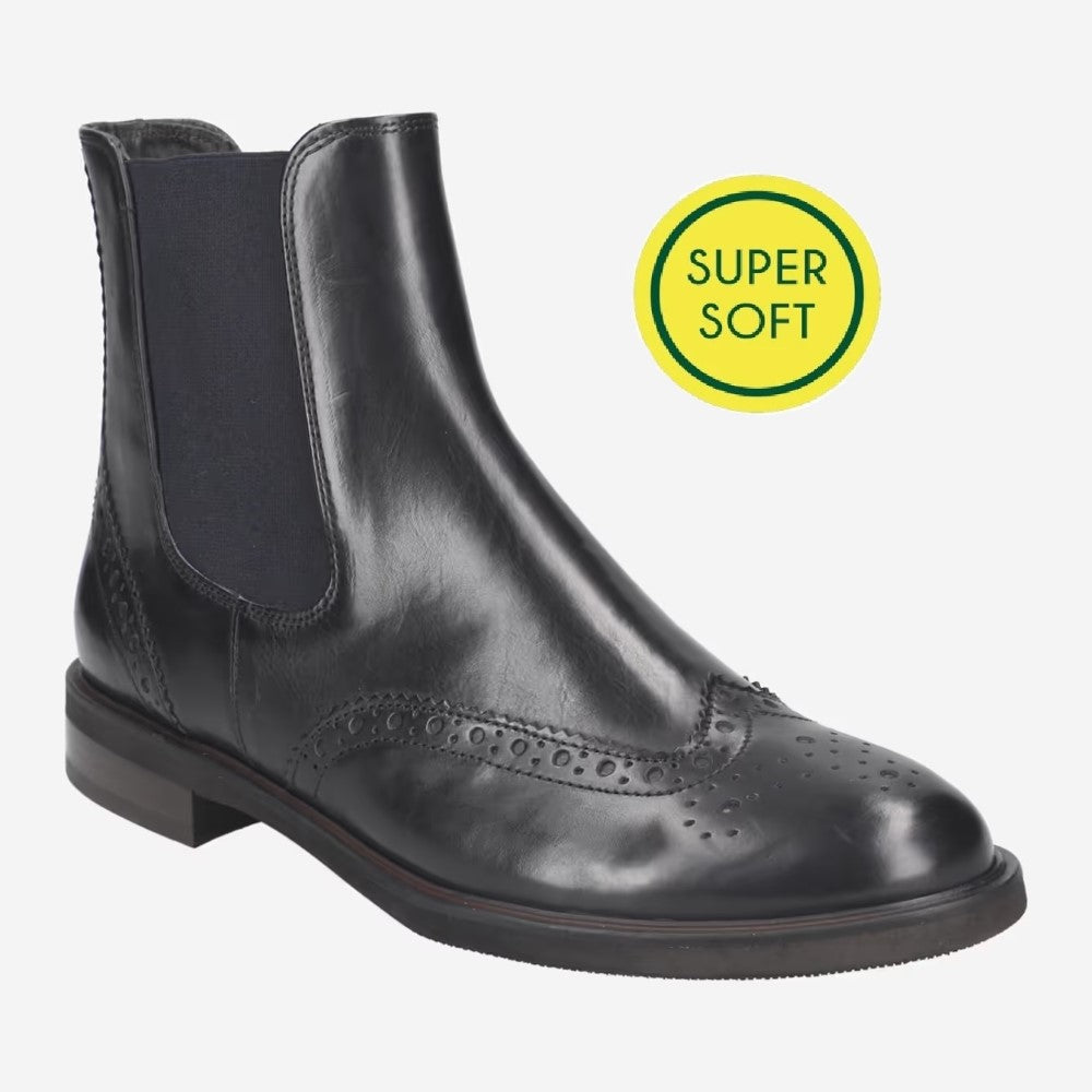 Navy leather sales chelsea boots ladies