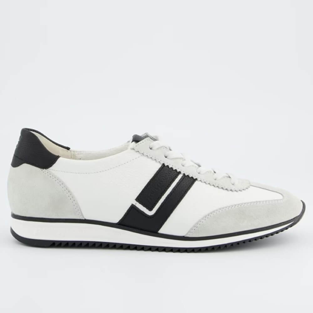 Paul Green Super Soft Leather Trainers 5453-WHITE
