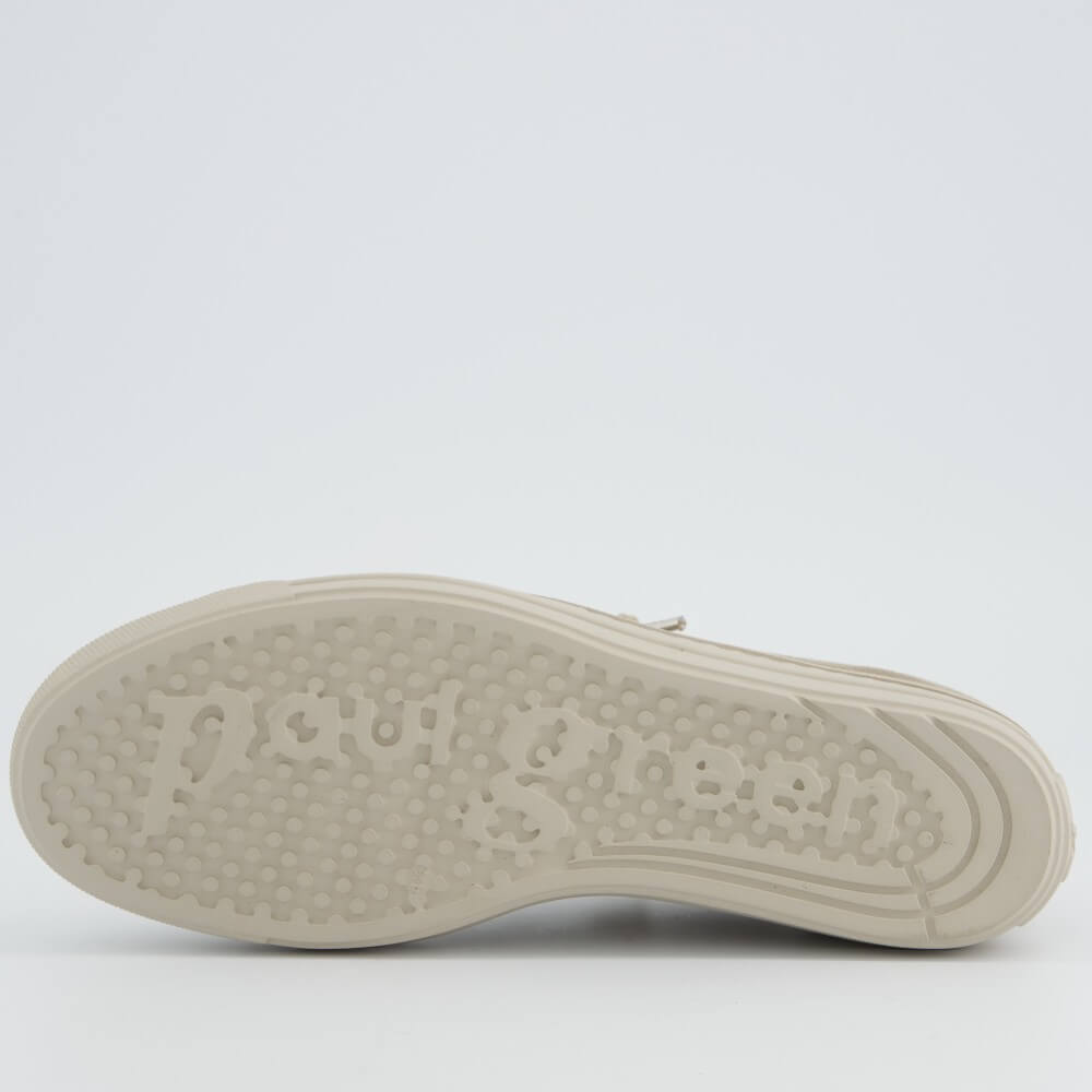 Paul Green Super Soft Leather Trainers 5476 Beige Cashmere