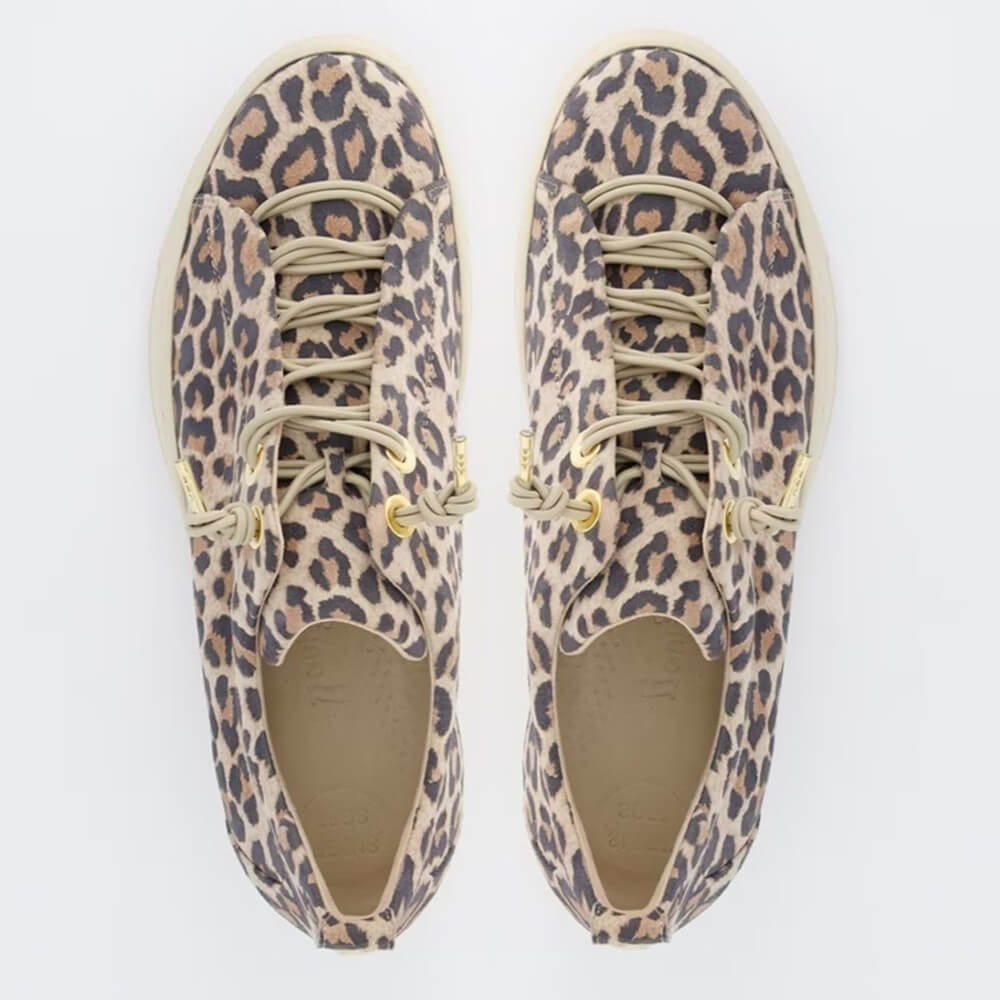 Paul Green 5317 Supersoft Trainers Leopard Desert