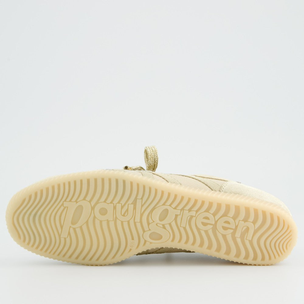 Paul Green 5540 Sneakers Ivory Suede Leather