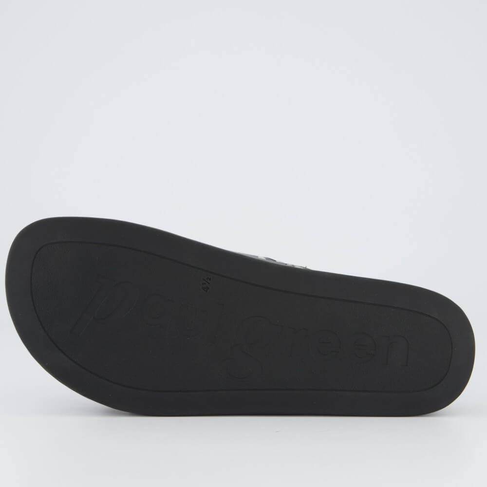 Paul Green 6168 Sliders Black Leather