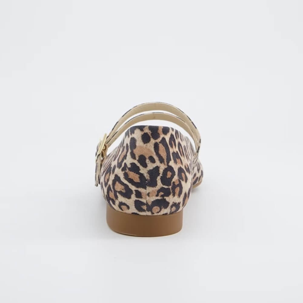 leopard print Maryjane Ballerina