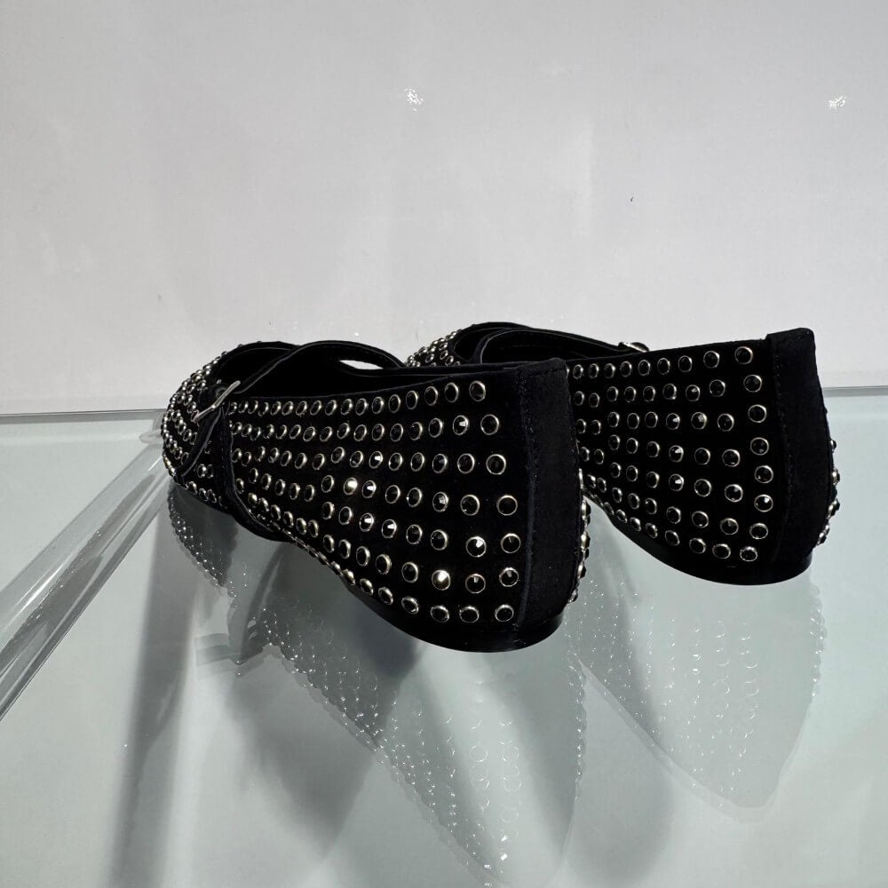 Pedro Anton Ada Black Sparkly Mary-Jane