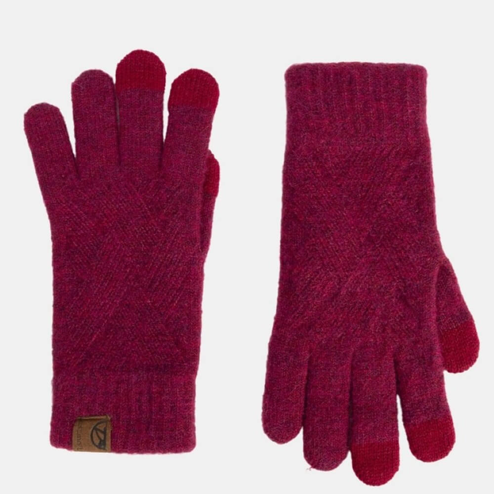 Pepe Moll Hat, Gloves and Scarf Box Set 252852 Bordeaux