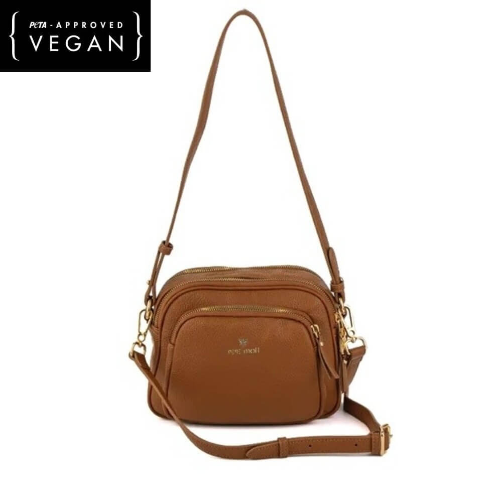 Vegan Tan Shoulder Bag