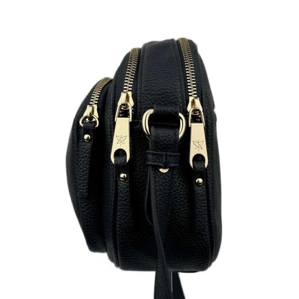 Black Vegan Shoulder Bag