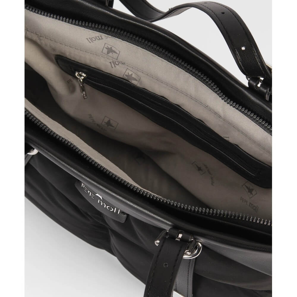 Black Vegan Shoulder Bag 