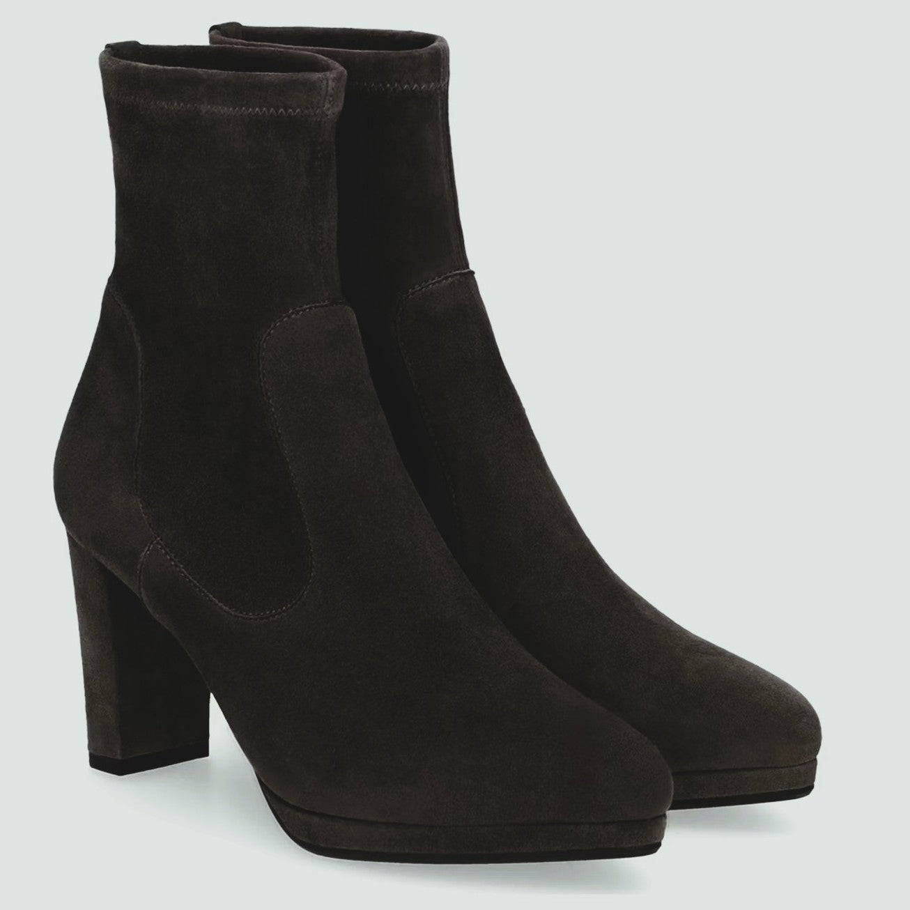 Peter Kaiser Suede Ankle Boot 9-75321 Black