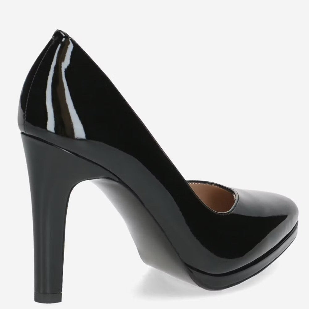 Peter Kaiser Stiletto Court Shoe 9-72445 Black Patent