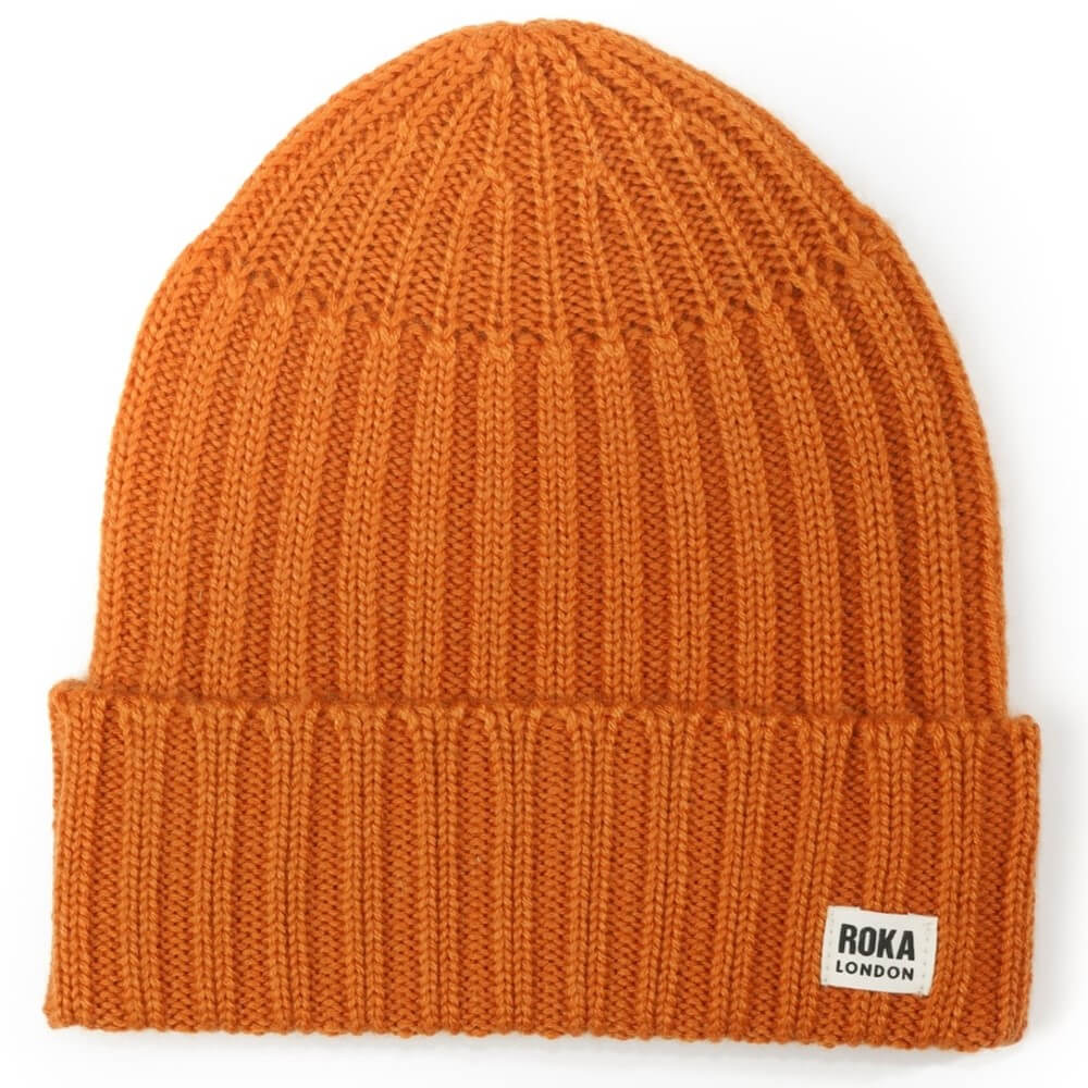 ROKA REGENT BEANIE-BURNT ORANGE