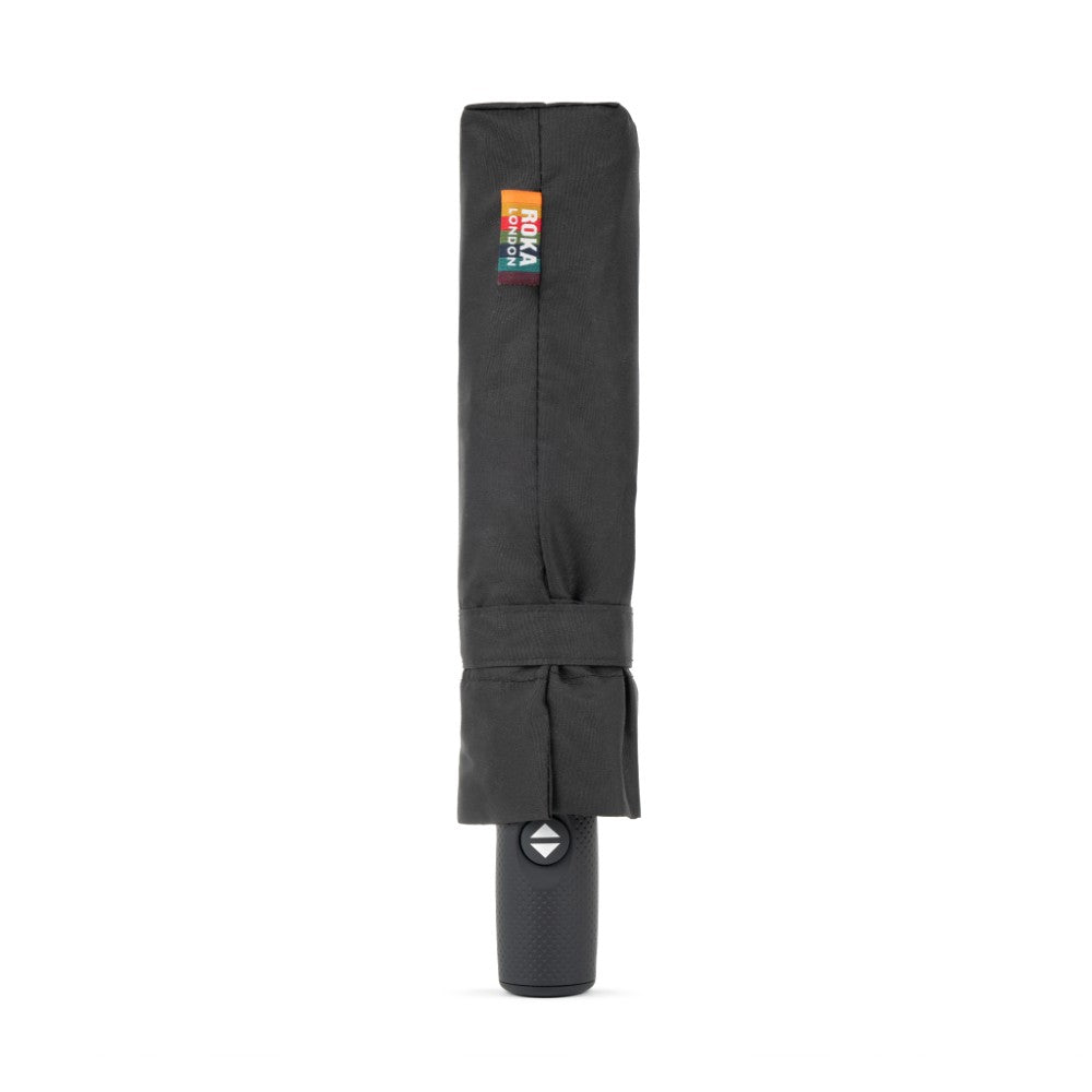 Roka Waterloo Umbrella Sustainable Nylon Bright Rainbow