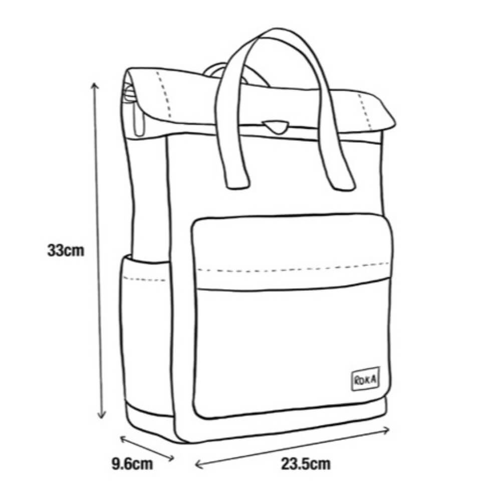 Roka CANFIELD B Backpack Small-CIRCUS PRINT Canvas
