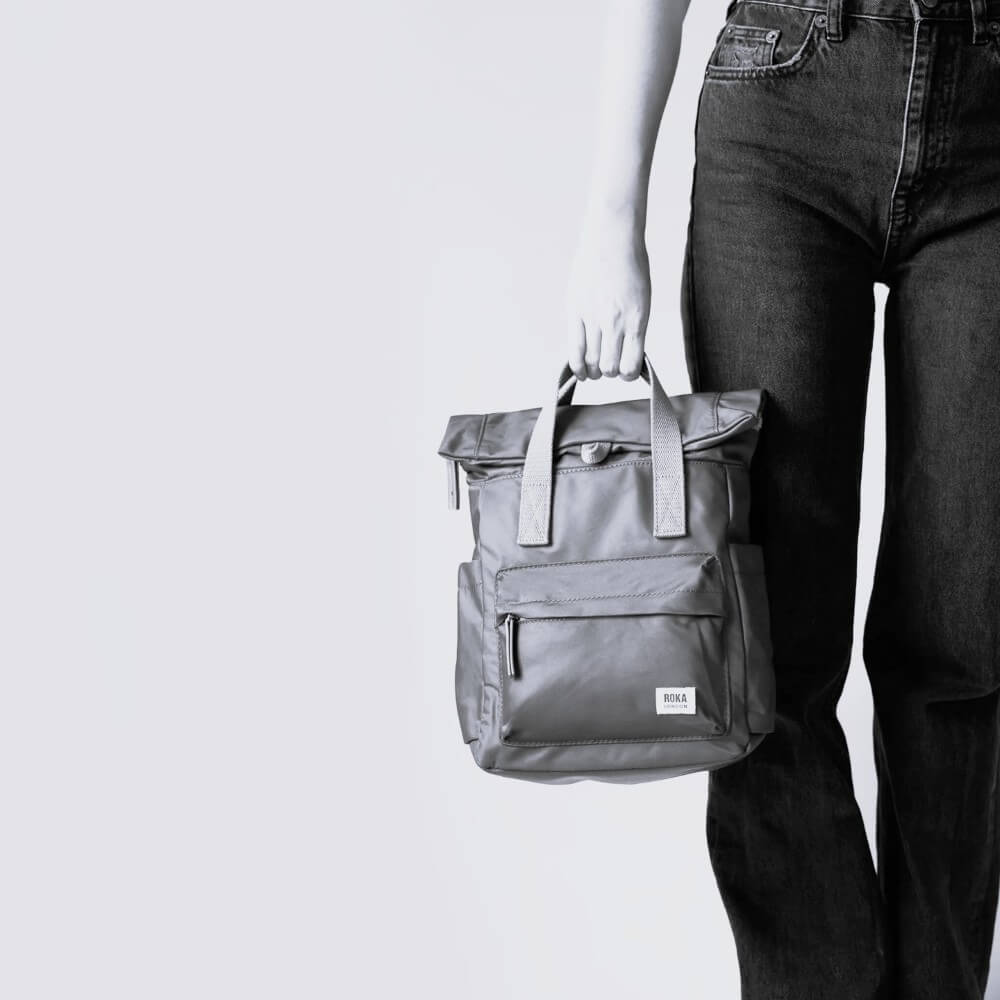 Roka CANFIELD B Backpack Recycled Small Royal Burgundy