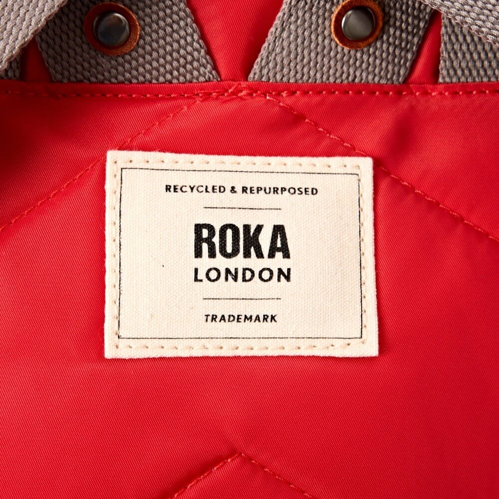Roka CANFIELD-B Medium Roll Top Backpack Nylon Scarlet