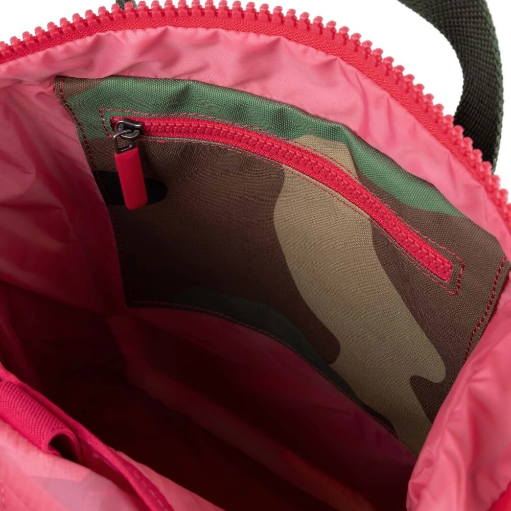 Roka Canfield Roll Top Backpack in Canvas Vintage Camo Medium