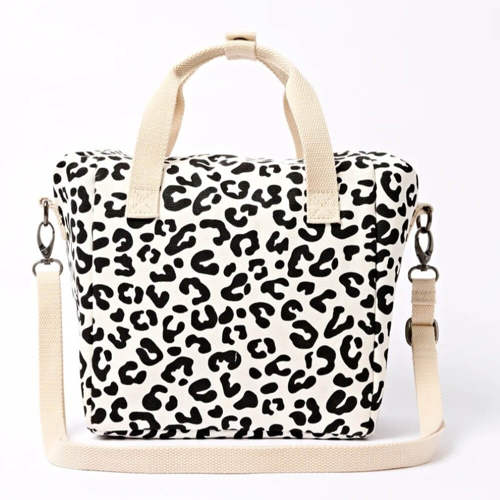 Roka Leopard print Insulated lunch bag