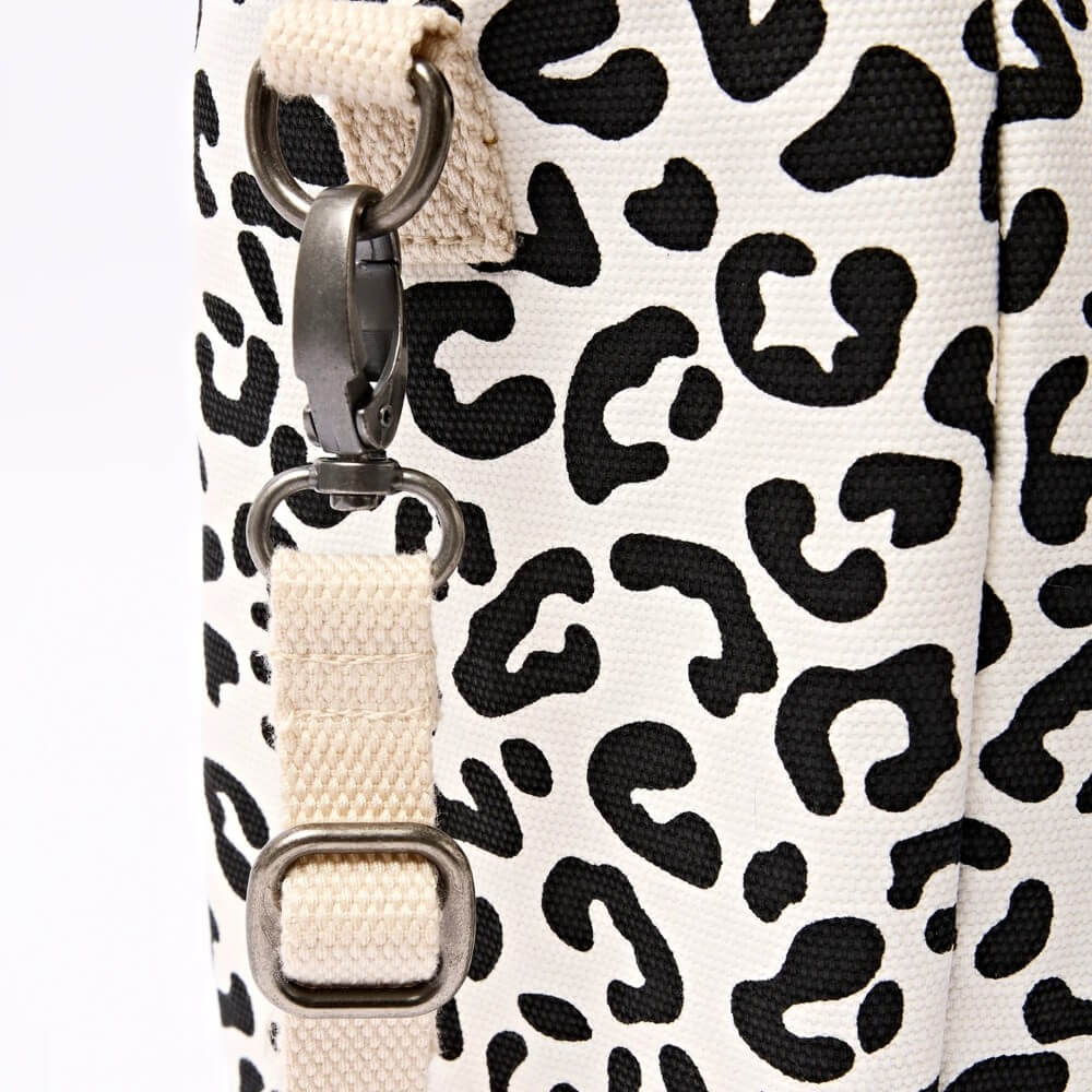 Roka Hampstead Insulated Lunch Bag in Summer Leopard