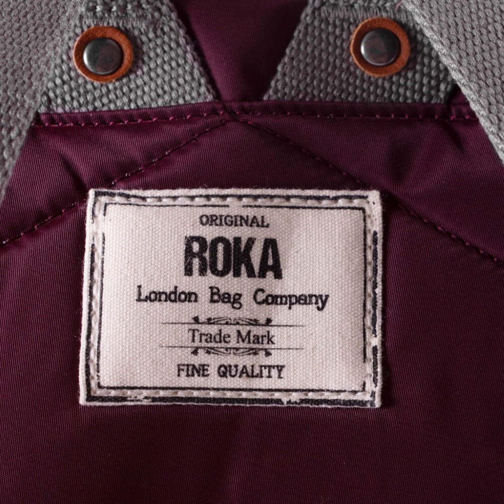 ROKA BANTRY B Medium Sustainable and Vegan -PLUM