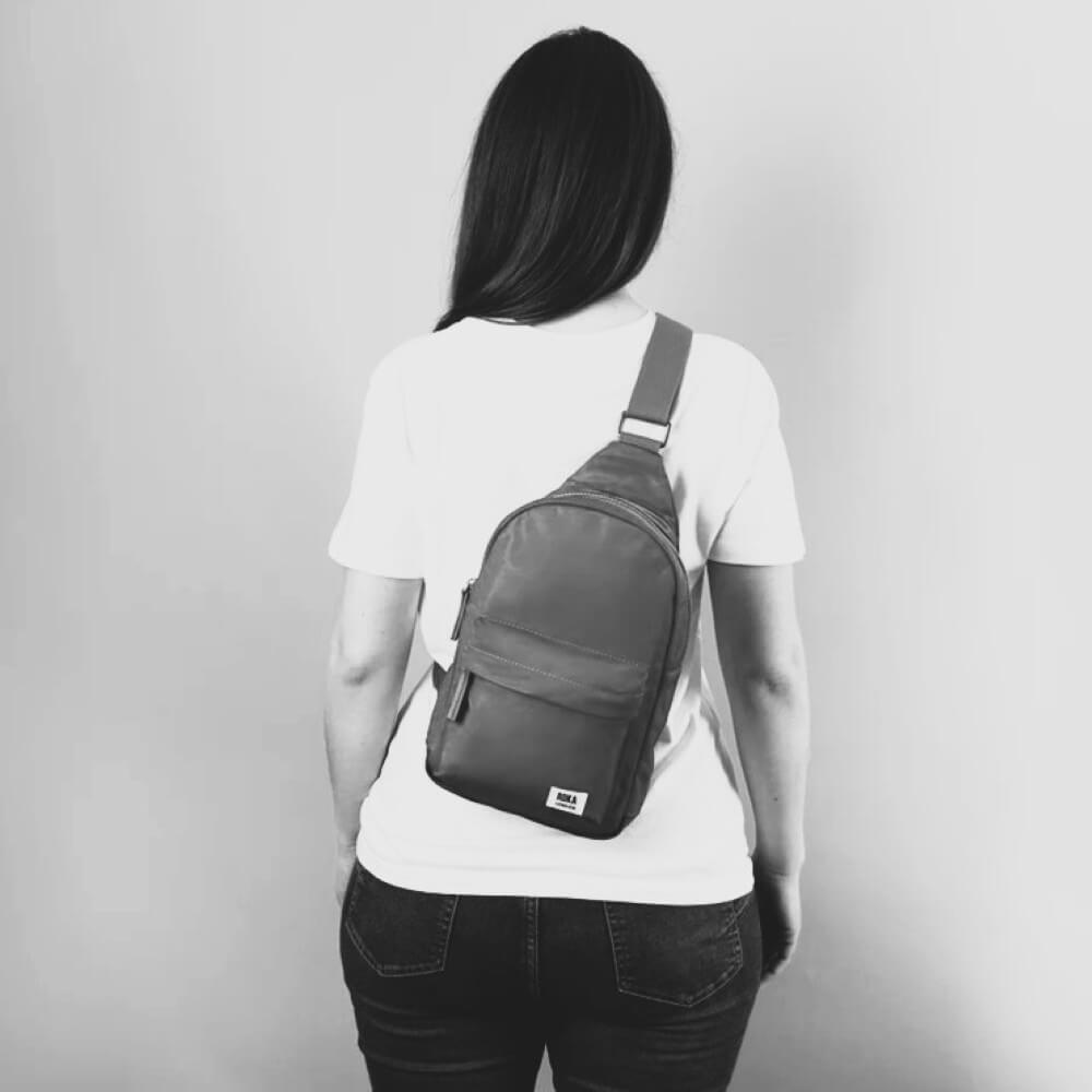 Purple Roka Crossbody