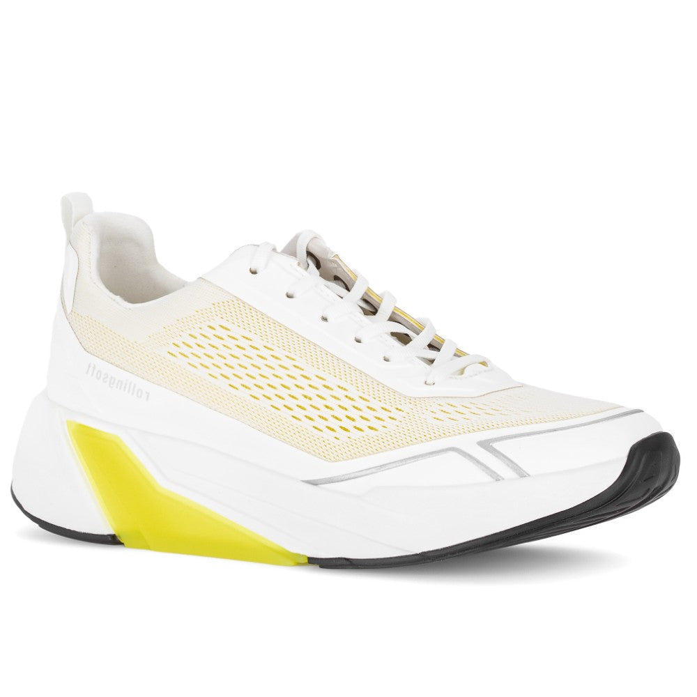 Rollingsoft 86.912 Fox Trainer White Yellow