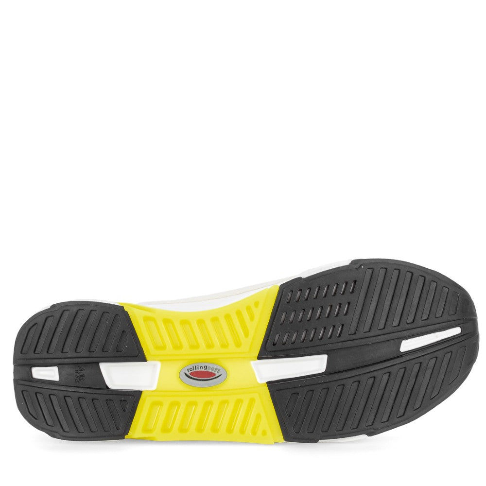 Rollingsoft 86.912 Fox Trainer White Yellow