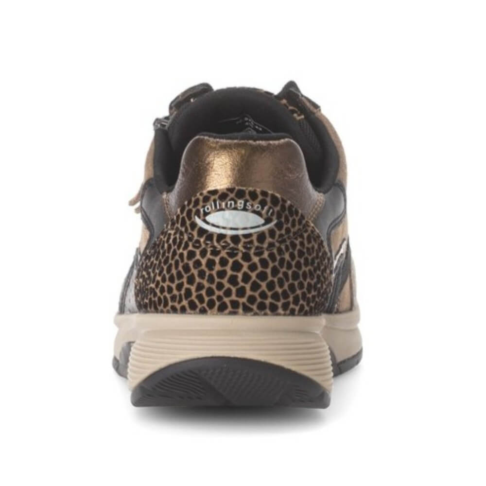 Rollingsoft Adora 0106.01 Brown Multi Suede Walking Shoe