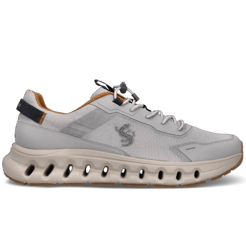 Salamander Light Grey Gents Sneaker on a white background 