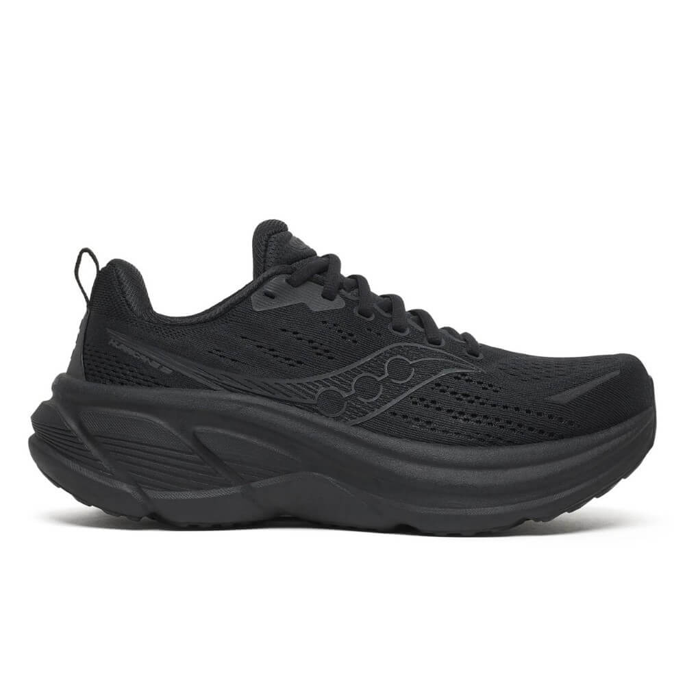 Saucony HURRICANE 25 Walking Shoes Triple Black