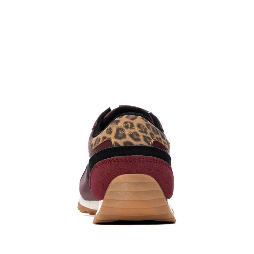 Teddy Smith 121131 Vegan Trainer Burgundy