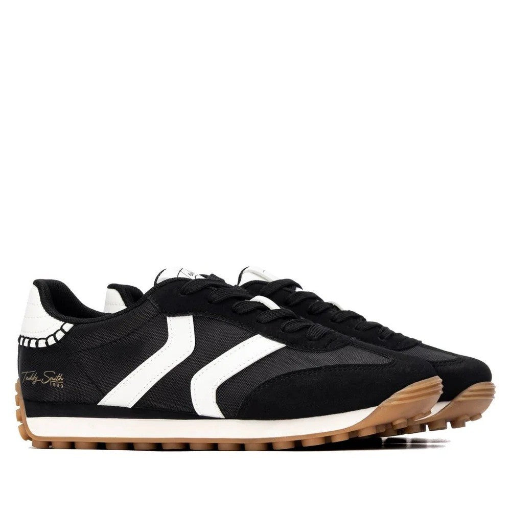 Teddy Smith 121138 Black and White Trainers