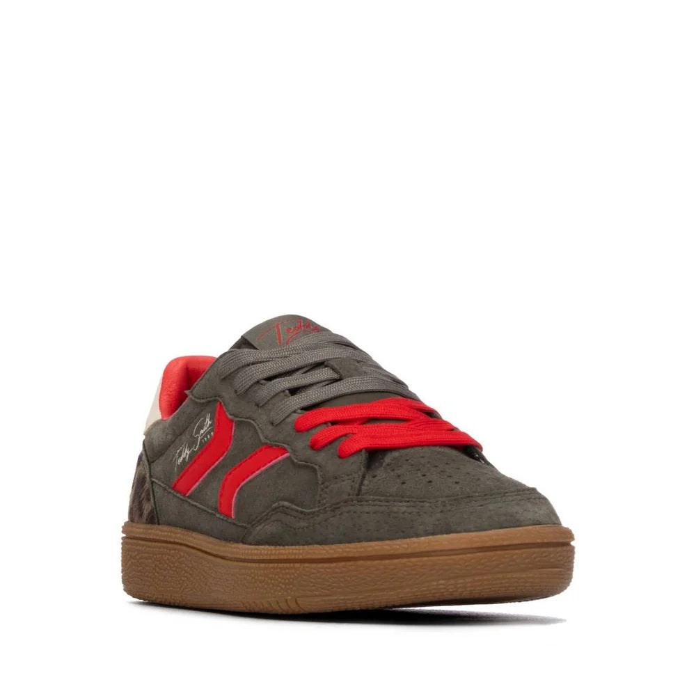 Teddy Smith 121139 Khaki Suede Trainers