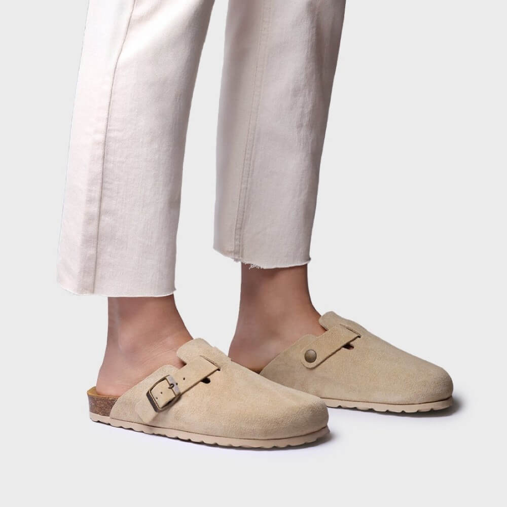 Toni Pons GEMINA Clog Beige Suede