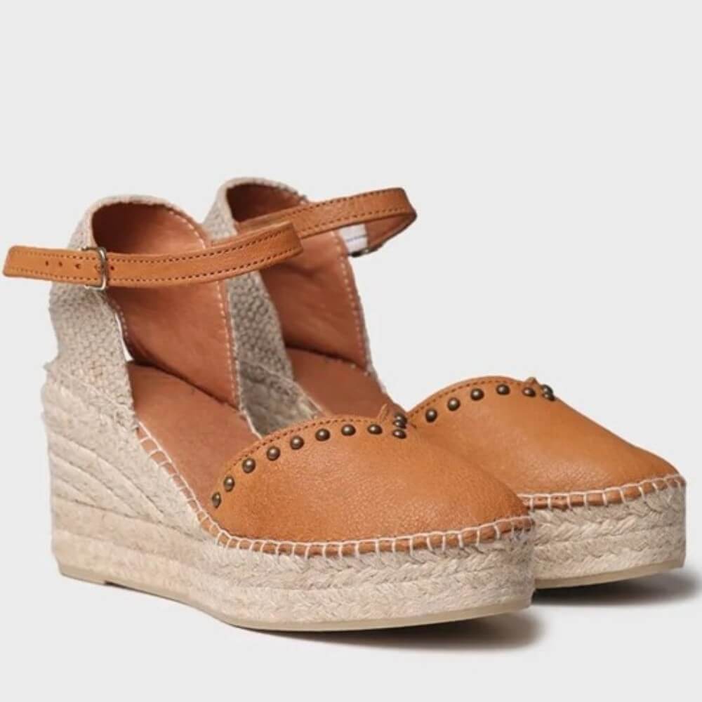 Toni Pons Manila Espadrilles-Tan Leather