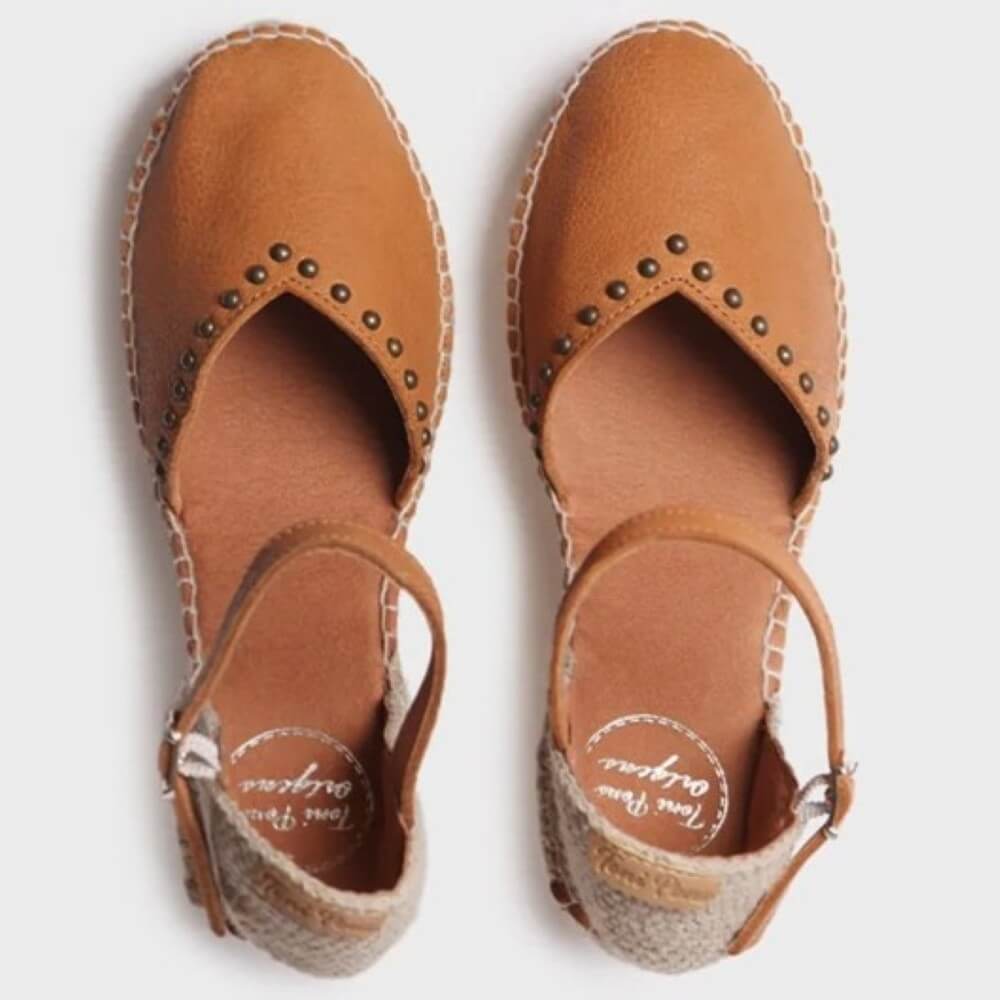 Toni Pons Manila Espadrilles-Tan Leather