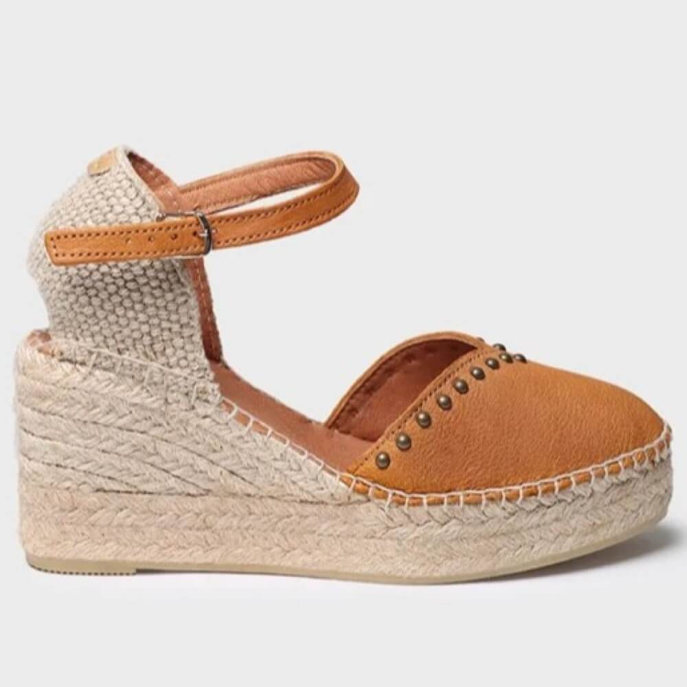 Toni Pons Manila Espadrilles-Tan Leather