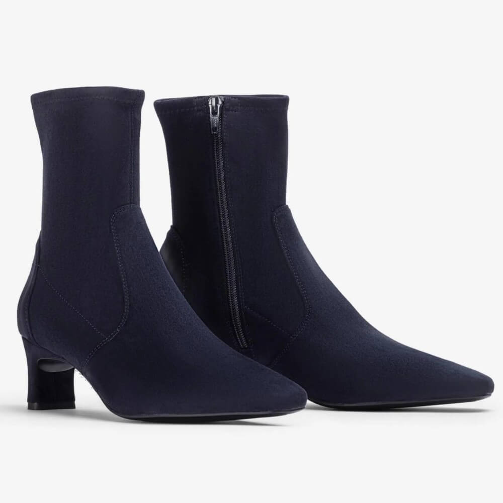 Unisa Jarret Ankle Boot Navy Stretch