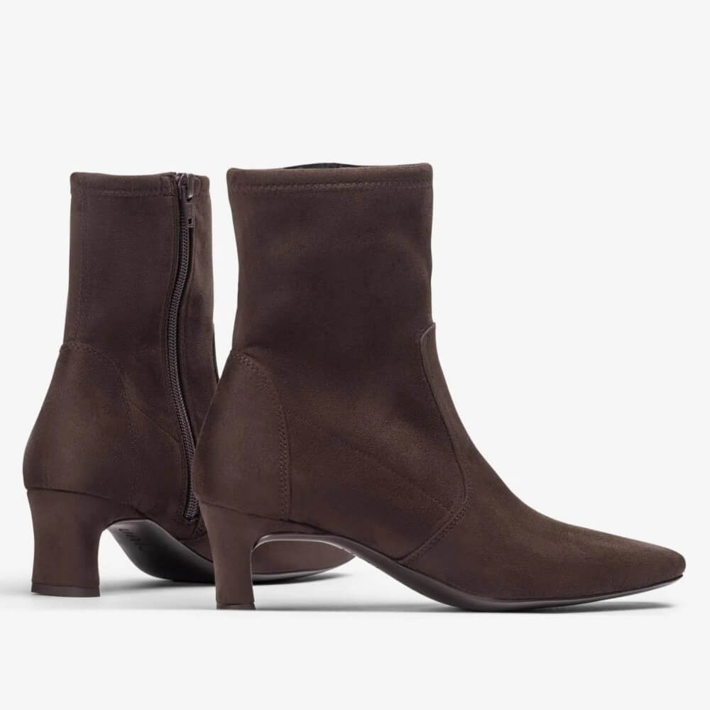 Unisa Jarret Ankle Boot Testa Brown Stretch
