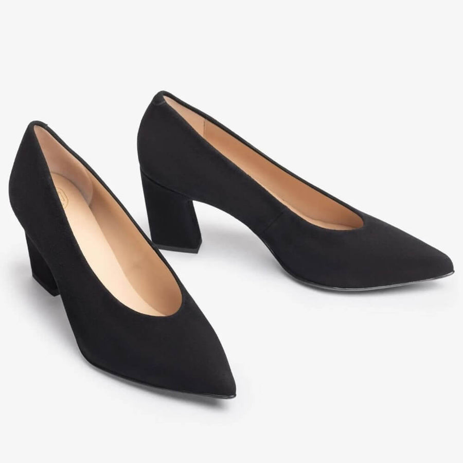 UNISA KRAMP-BLACK SUEDE