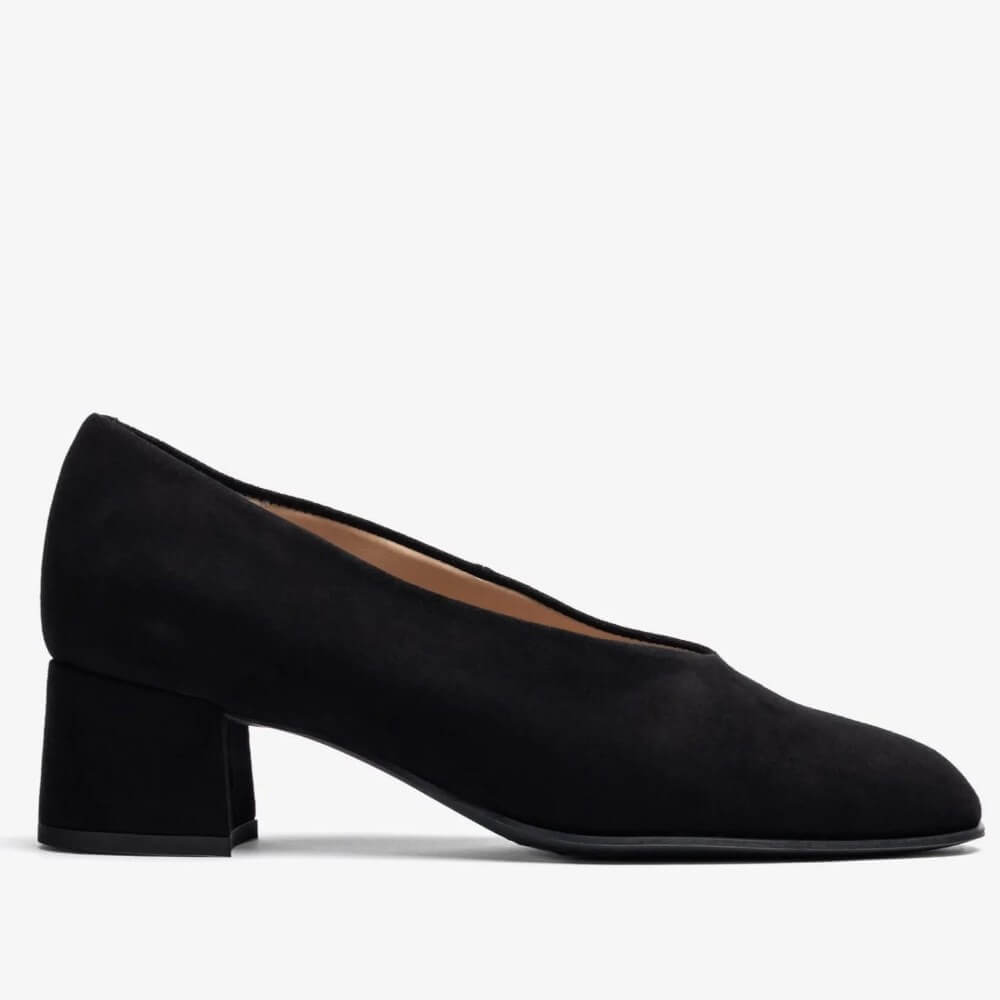 Unisa Lereci Black Suede Pump