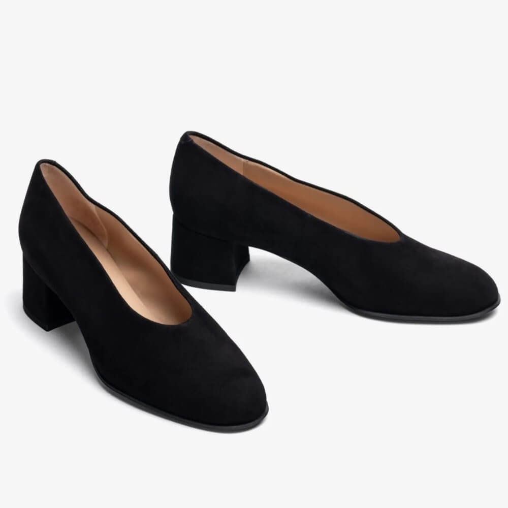 Unisa Lereci Black Suede Pump