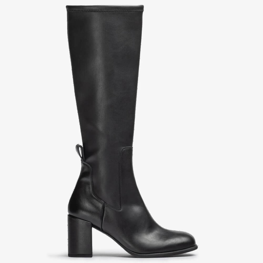 Unisa NEMIR Knee High Boot-BLACK