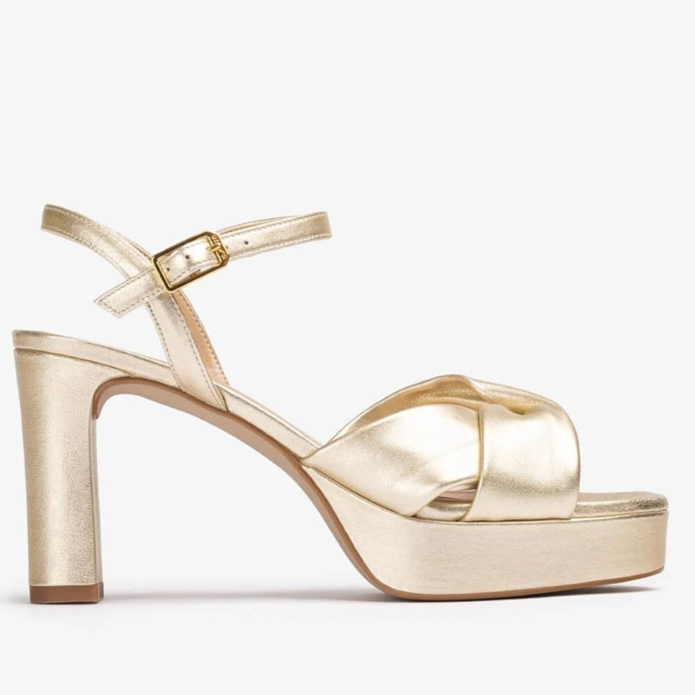 Unisa ONOA Platform Sandal-GOLD