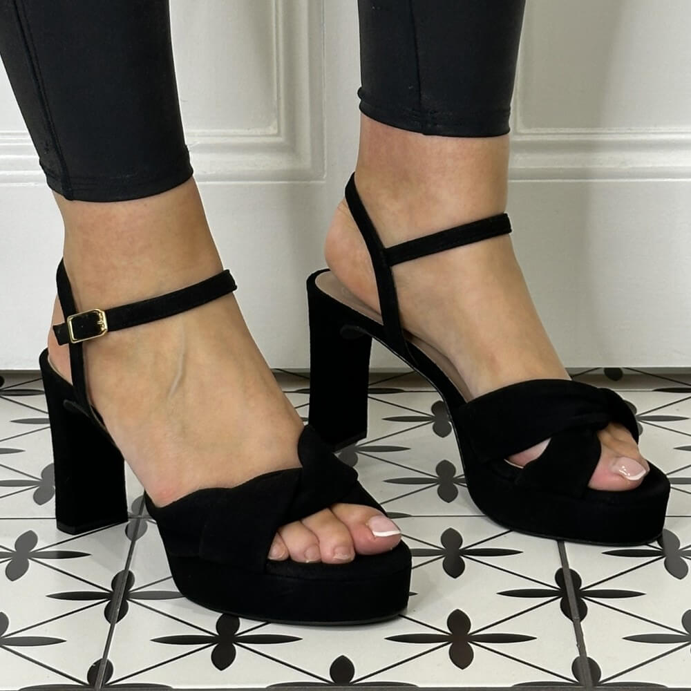 Unisa ONOA Platform Sandal-BLACK