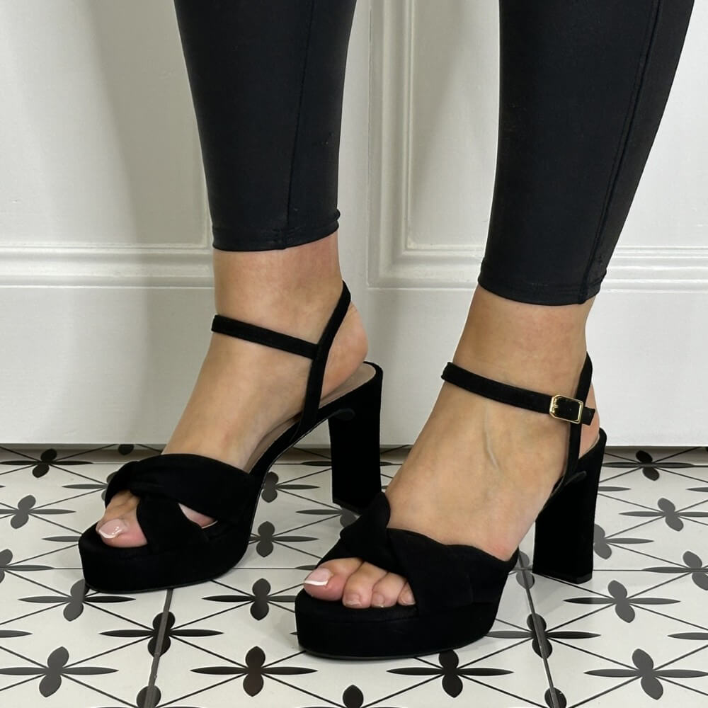 Unisa ONOA Platform Sandal-BLACK