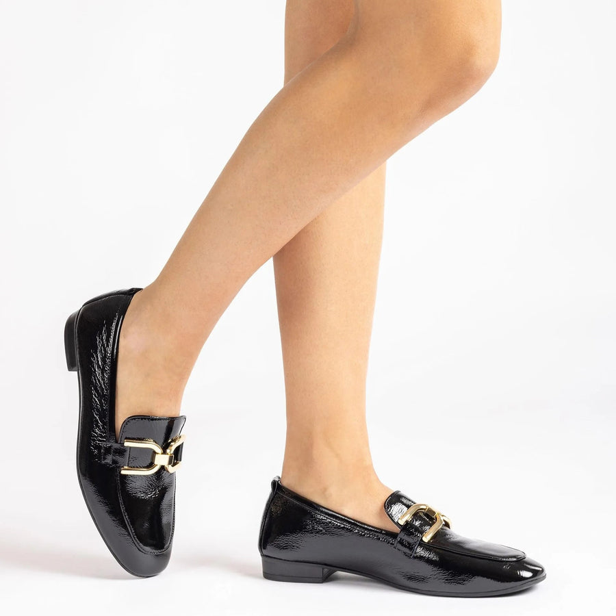 Unisa Baxter Loafer-BLACK PATENT